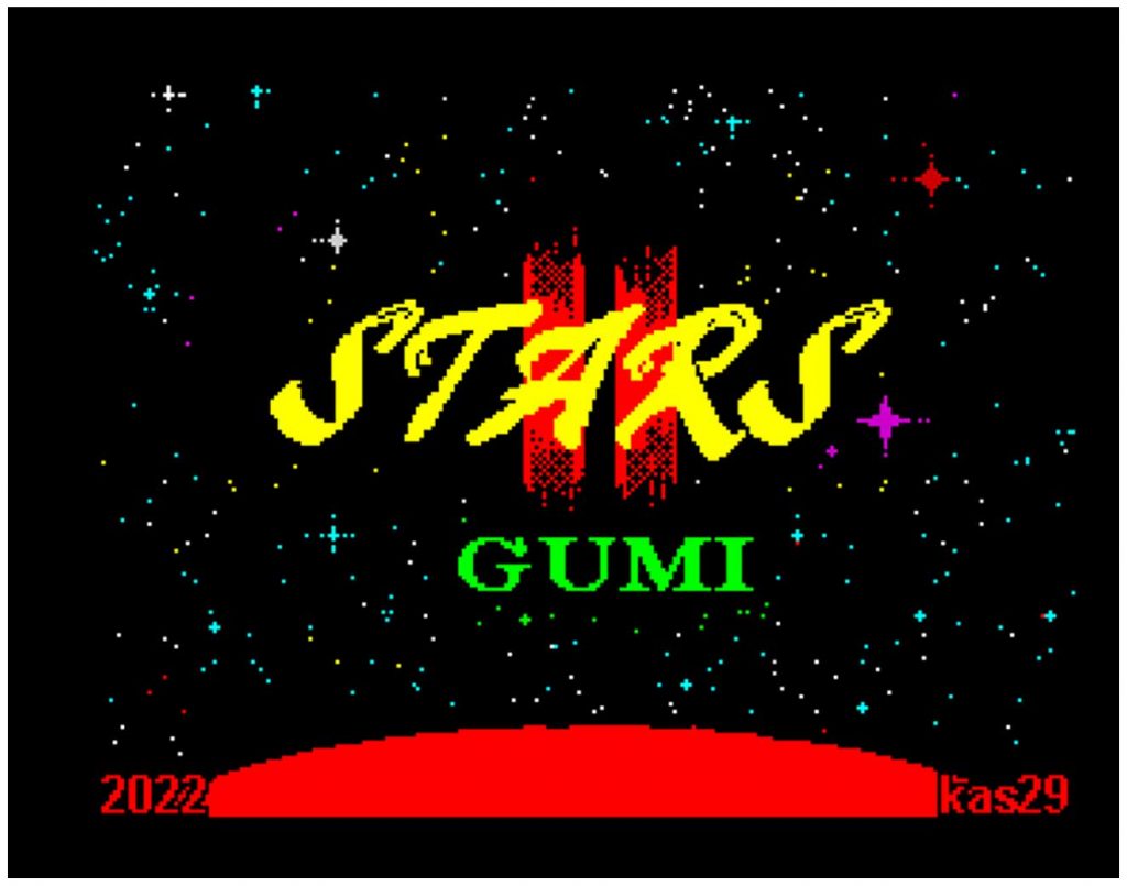 STARS GUMI II: Diversión con un botón en tu ZX Spectrum